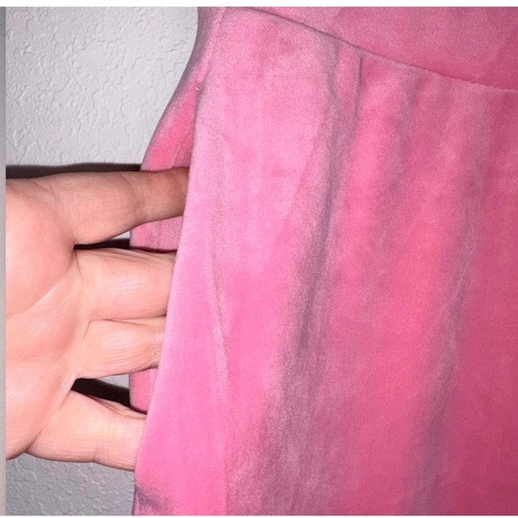 Juicy Couture Pink Velour Tracksuit Hoodie & Pant Set Y2K Glitter Logo New large - Picture 8 of 11
